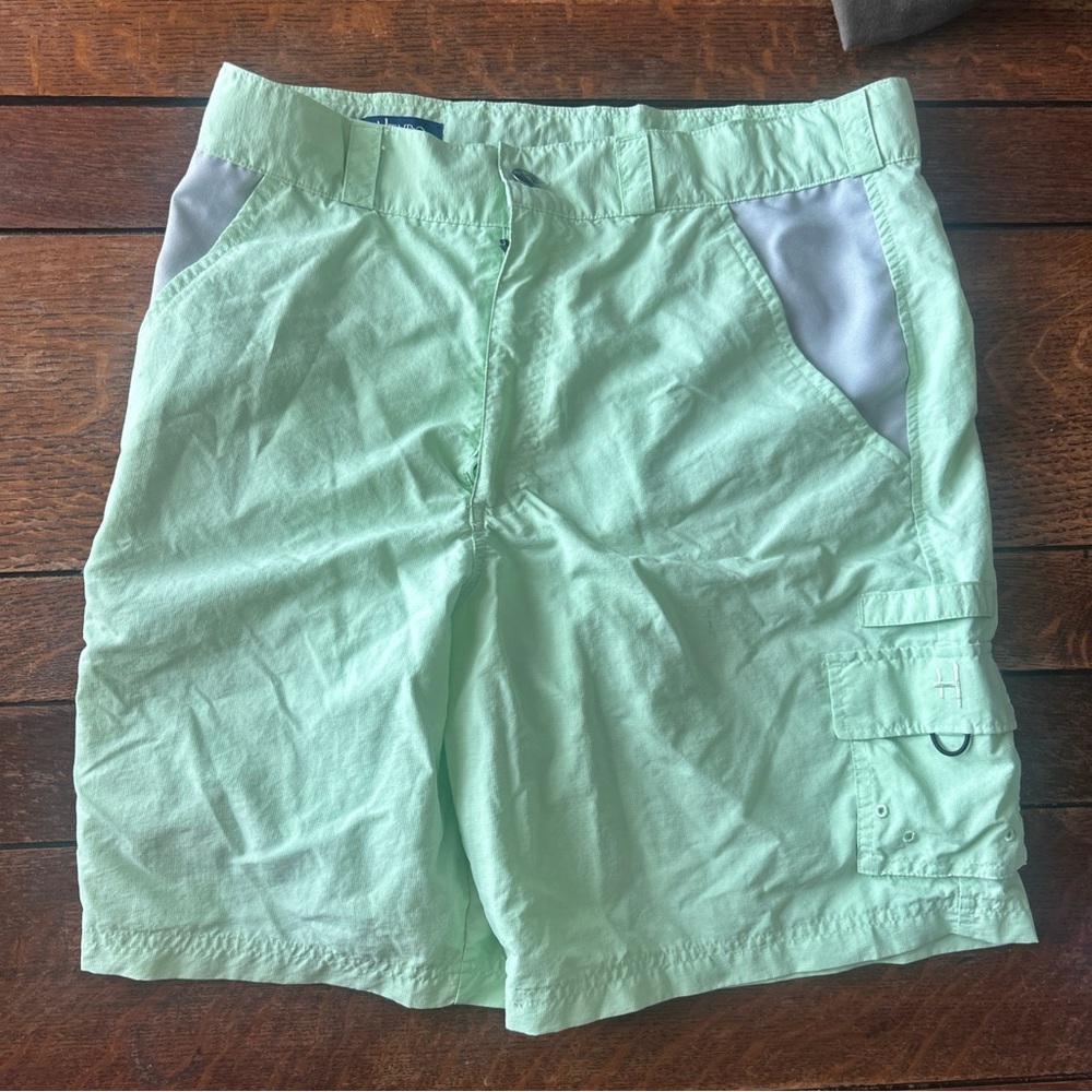 Heybo Men's neon green  Cargo Shorts